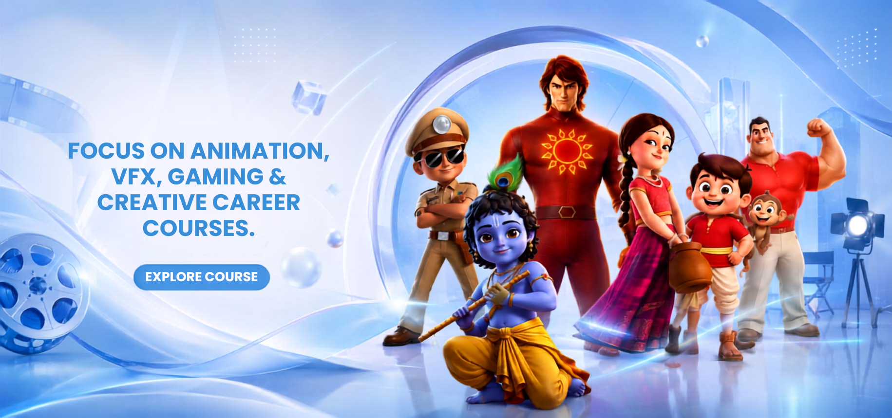 Reliance Animation Academy – Slide 3